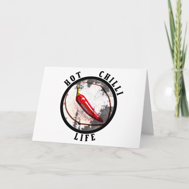 Carte Vie chili chaude (Devant)