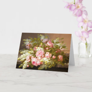 Carte Vie morte florale, Raoul M. De Longpré