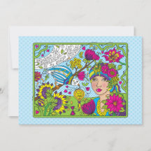 Carte Vie/Plat occupée 7"x5"