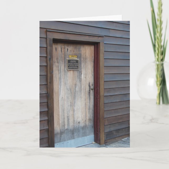 Carte Vieille porte au moulin (Devant)