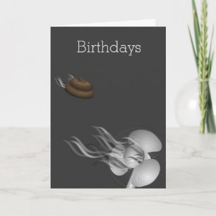 Carte Vieillissement amusant sur la colline Anniversaire