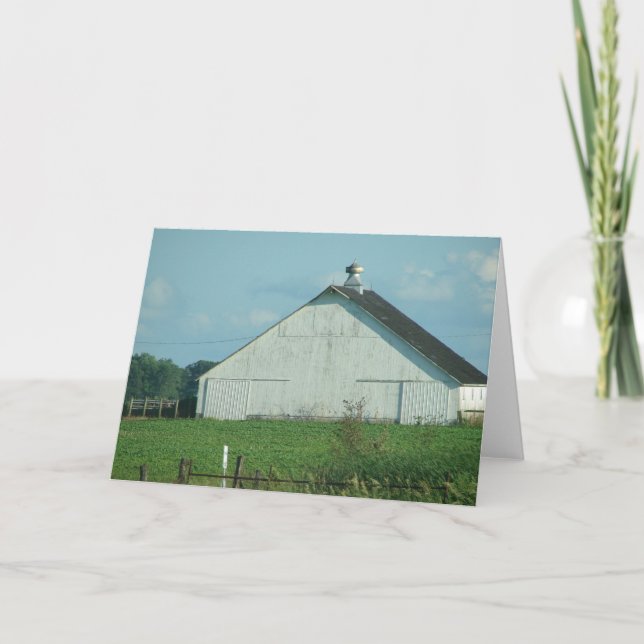Carte Vielle grange blanche (Devant)