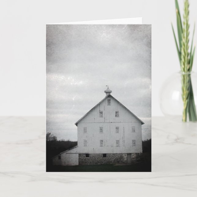 Carte Vielle grange blanche (Devant)