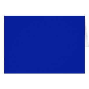 Carte vierge avec Arrière - plan Royal Blue