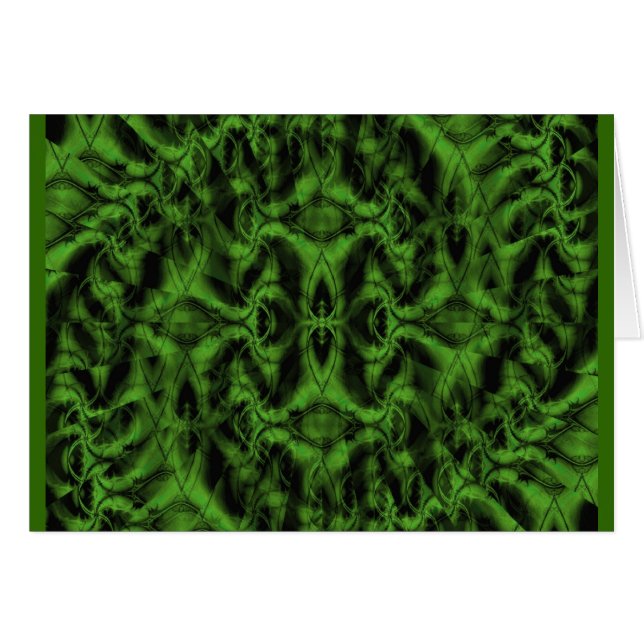 Carte vierge d'absinthe (Devant horizontal)