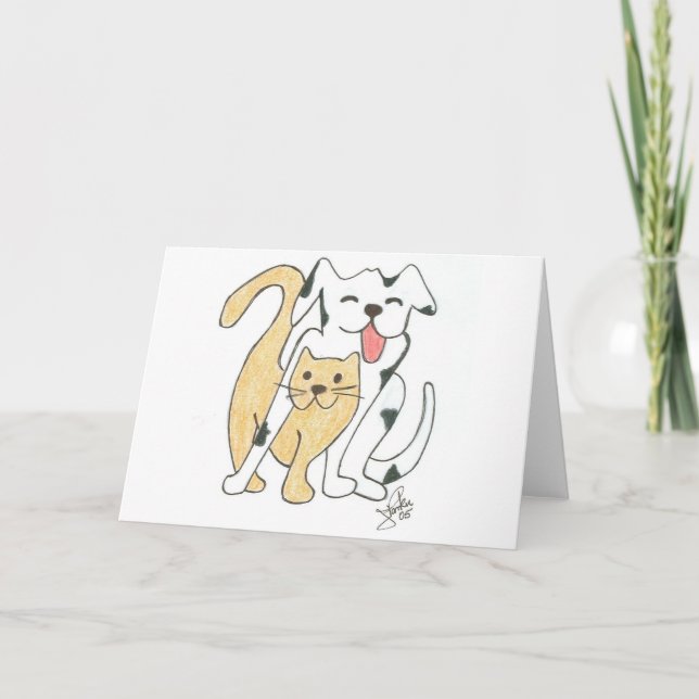 carte vierge d'amis de furever (Devant)