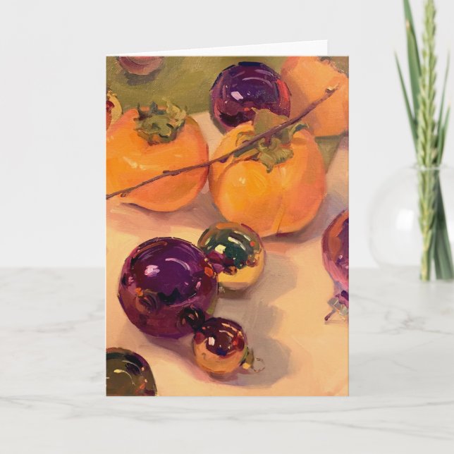 Carte vierge de Noël, art par Sarah Sedwick (Devant)