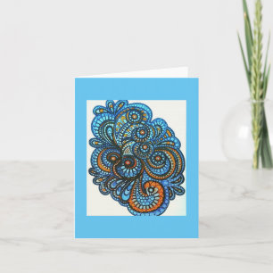 Carte vierge de note