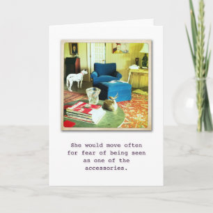 Carte vierge d'humour