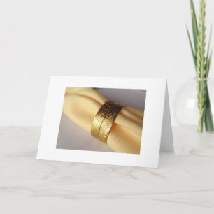 Carte vierge d'invitation