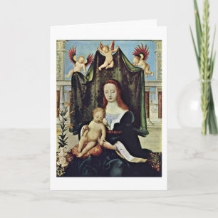 Carte Vierge et enfant par Hans Holbein l'aîné