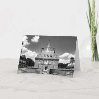 Carte vierge - le palais du Gouverneur
