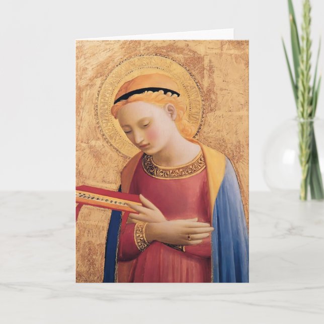 Carte Vierge Marie ATF Angelico- Annunciate (Devant)