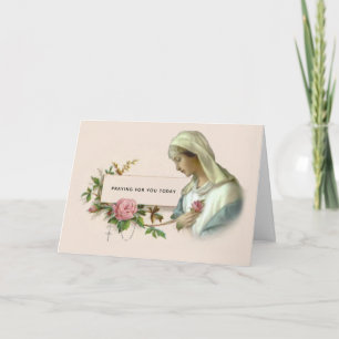 Carte Vierge Marie Rosa Mystica