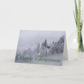 Carte vierge suisse de Joyeux Noël d'hiver