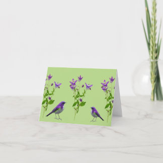 Carte vierge w/Envelope de note