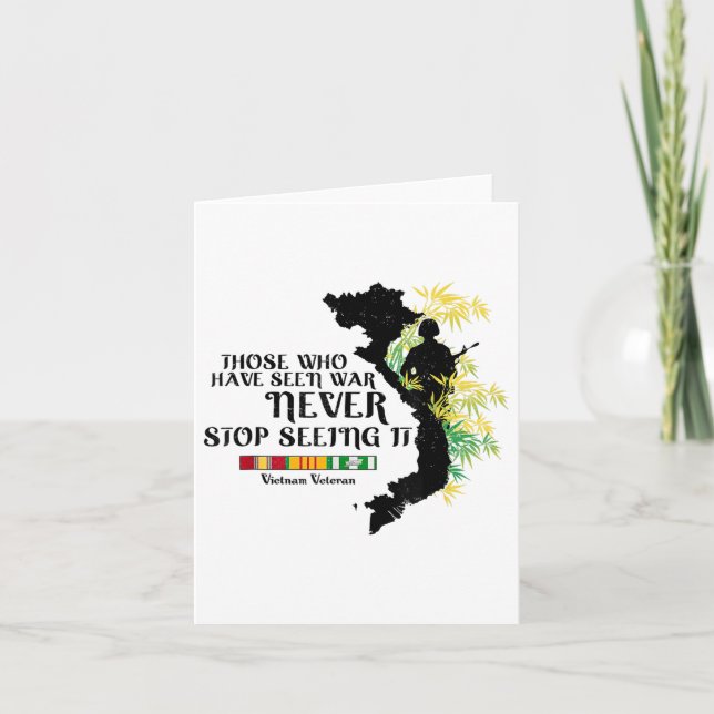 Carte Viêt-nam : Les anciens combattants qui ont vu la g (Devant)