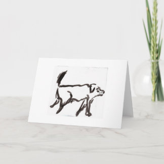 Carte Vieux chien