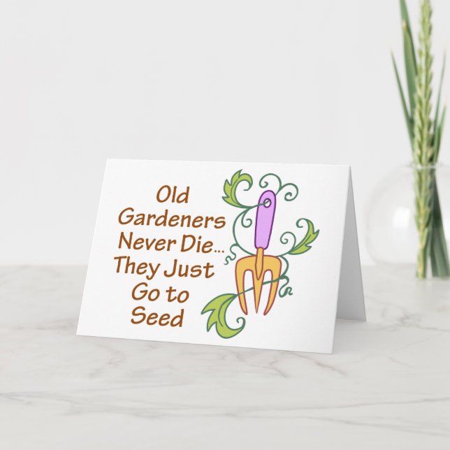 Carte Vieux jardiniers (Devant)