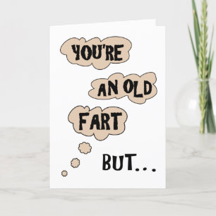 Carte Vieux Part Chaud Funny Famille ou Ami Anniversaire