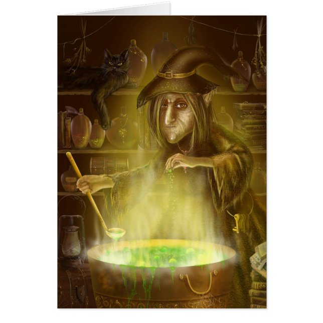 Carte Vieux sorcier (Devant)