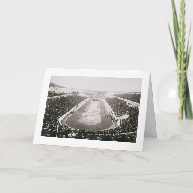 Carte View of the Première Olympic Games d'Athènes (Devant)