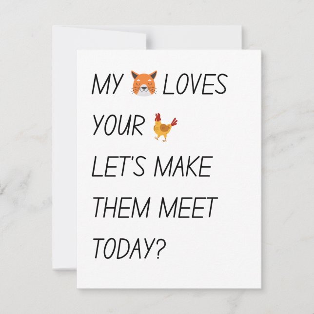 carte vilaine valentines pour lui (Devant)