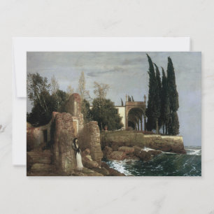 Carte Villa By the Sea par Arnold Bocklin, Symbolisme Ar