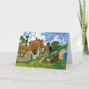 Carte Village Street par Vincent van Gogh