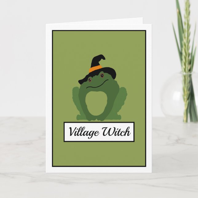 Carte Village Witch, Toad (Devant)