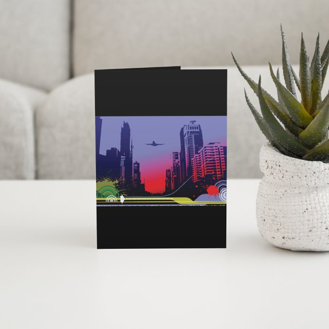 Carte Ville Urbaine À Dusk (Créateur téléchargé)