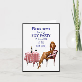 Carte Vin Amusant pour l'anniversaire de la rupture de l