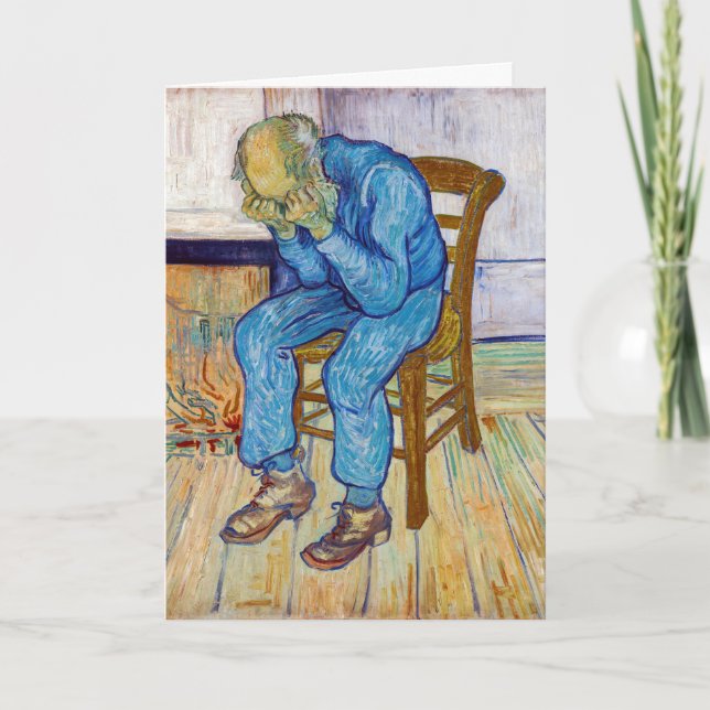 Carte Vincent van Gogh - À la porte d'Eternity (Devant)