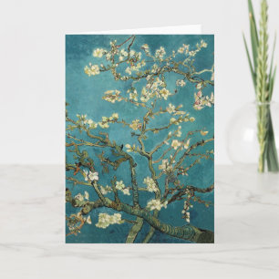 Carte Vincent Van Gogh - Arbre d'amandiers en fleurs