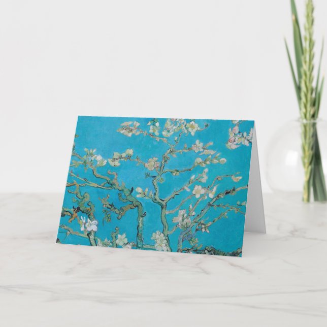 Carte Vincent Van Gogh - Branches avec floraison d'amand (Devant)