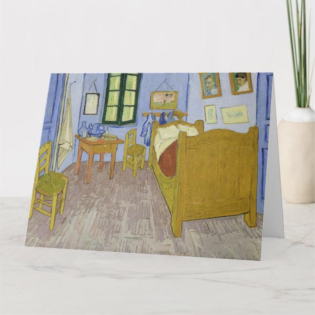 Carte Vincent Van Gogh, Chambre à Arles, 3ème version (Devant)
