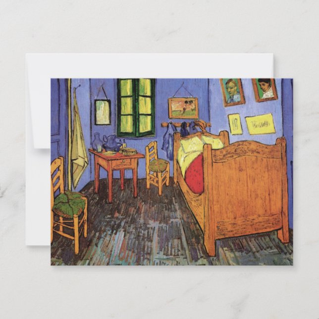 Carte Vincent van Gogh - Chambre de Vincent à Arles (Devant)