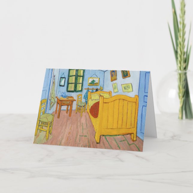 Carte Vincent Van Gogh - Chambre de Vincent à Arles (Devant)