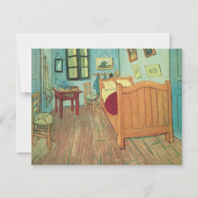 Carte Vincent van Gogh - Chambre de Vincent à Arles (Devant)