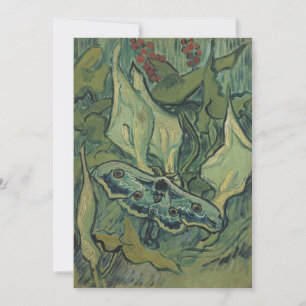 Carte Vincent van Gogh - Grand paon de nuit