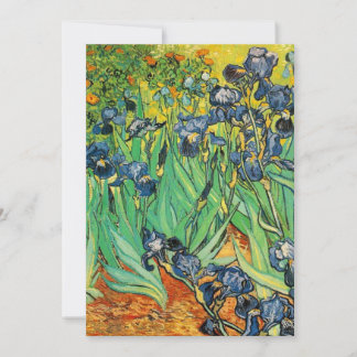 Carte Vincent van Gogh,Iris