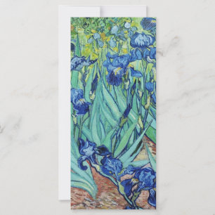 Carte Vincent van Gogh, Irises.