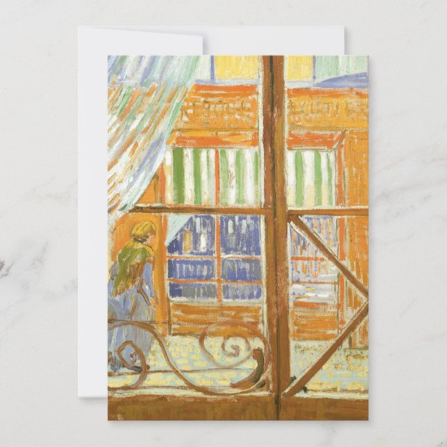 Carte Vincent van Gogh - La devanture d'une boucherie (Devant)