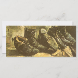 Carte Vincent van Gogh - La vie morte Trois paires de ch