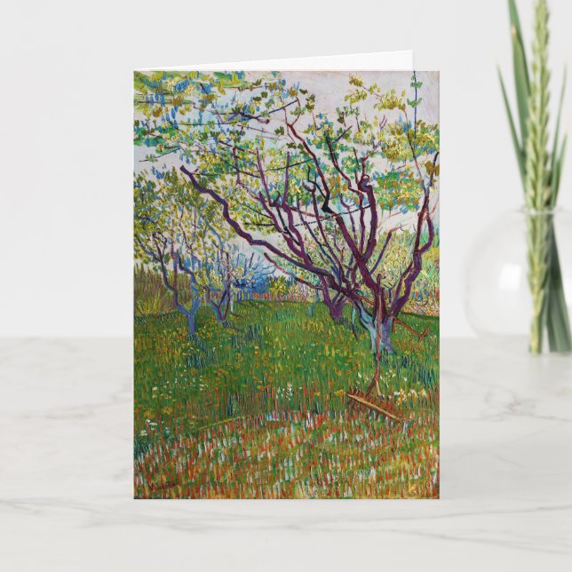Carte Vincent van Gogh - Le verger en fleurs (Devant)