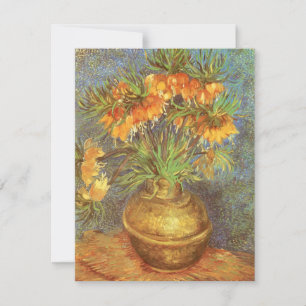 Carte Vincent van Gogh - Les amitiés dans un vase en cui