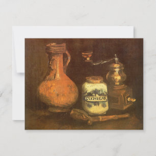 Carte Vincent van Gogh - Nature morte avec moulin à café