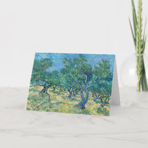 Carte Vincent van Gogh - Olive Grove