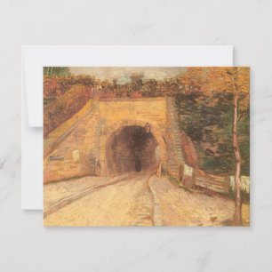 Carte Vincent van Gogh - Passage inférieur de la route, 