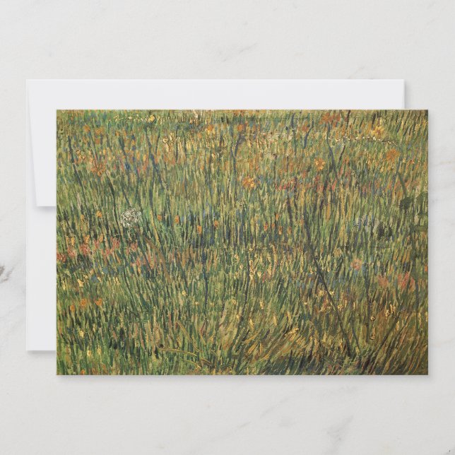 Carte Vincent van Gogh - Pâturage en fleurs (Devant)